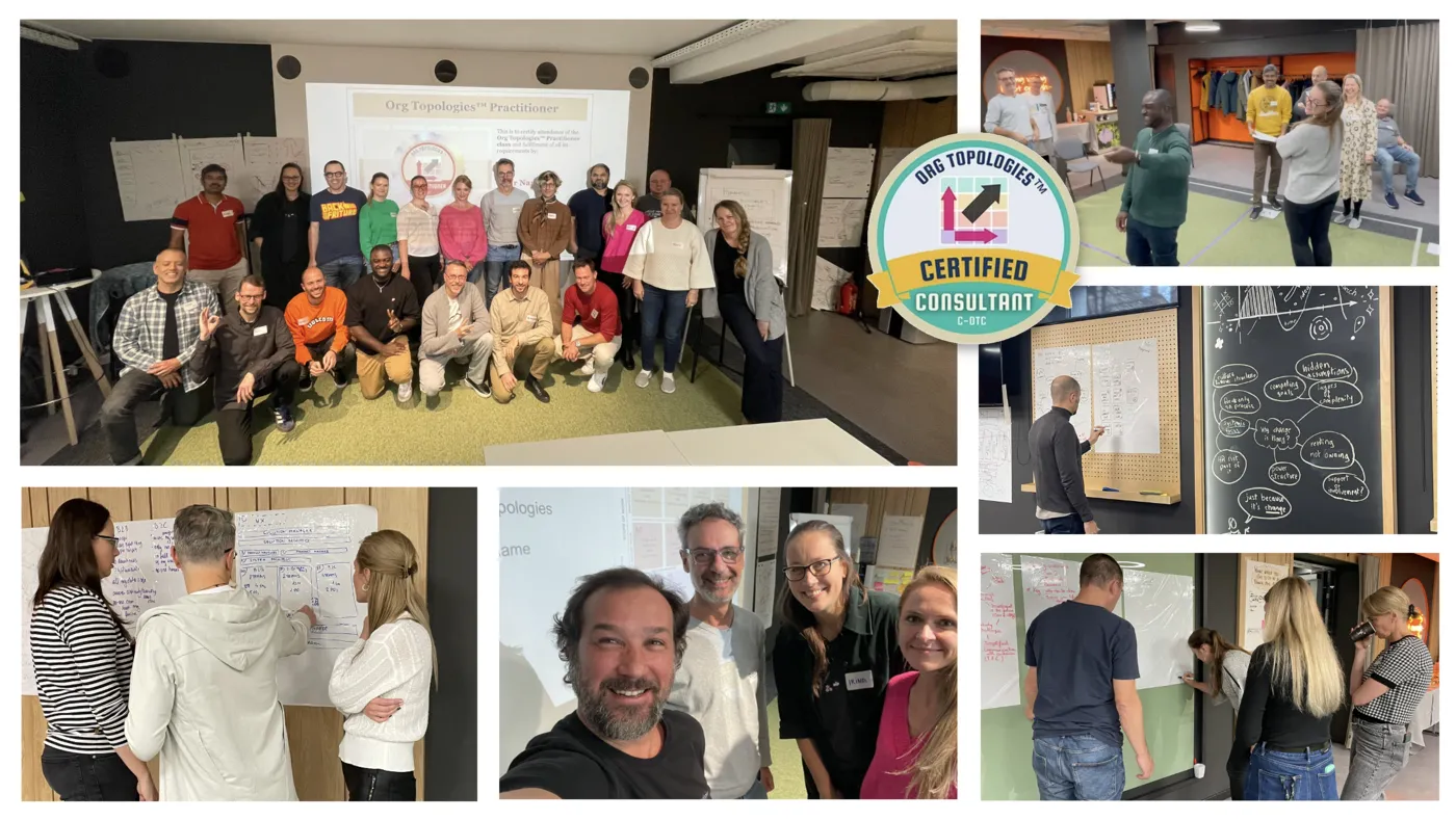 Photos from past C-OTC bootcamps: group photo and design work