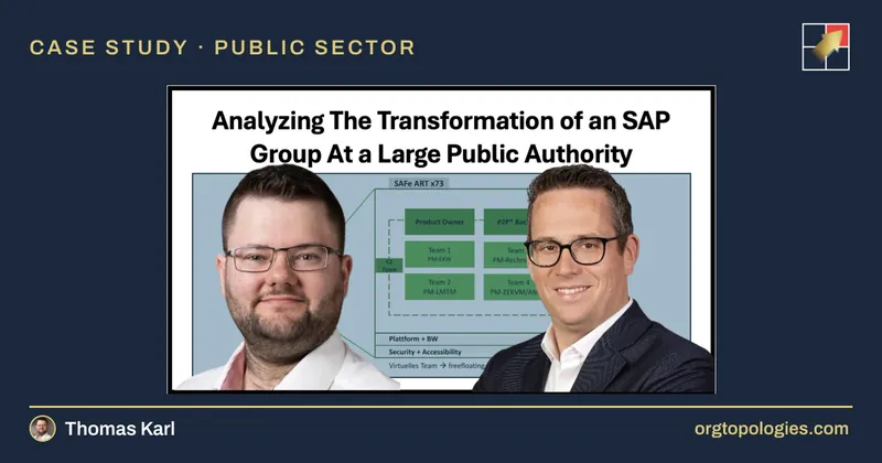 Analyzing The Transformation Of A SAP Group At A Large Public Authority (Deloitte)