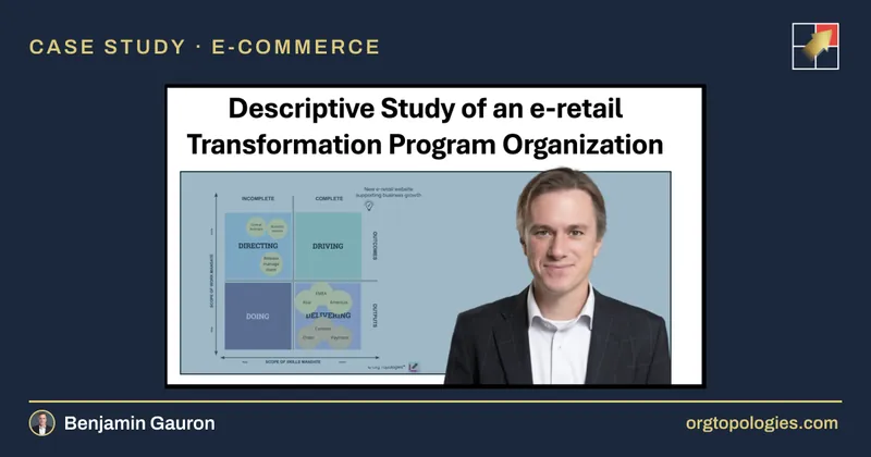 Descriptive Study of an e-retail Transformation Program Organization