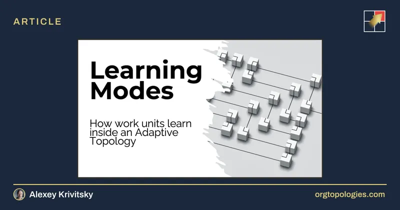 Learning Modes of Adaptive Topology